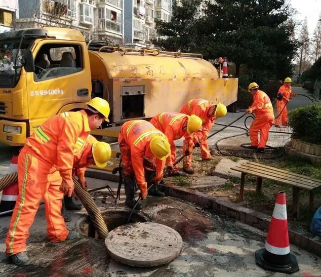 后湖管理区市政管道清淤